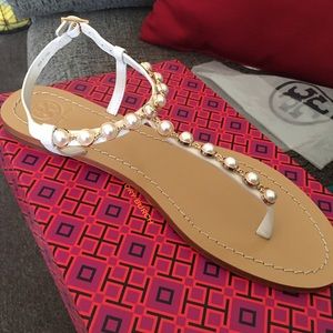 Women’s Tory Burch Emmy Pearl Sandals